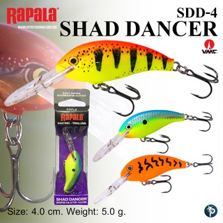 เหยื่อปลอม RAPALA SHAD DANCER รหัส SDD04