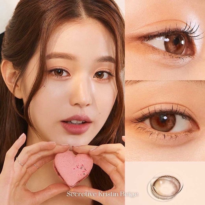 [Love Myshop] Hapa Kristin รุ่นSecretive Kristin เลนส์น้องวอนยอง คอนแทคเลนส์รายเดือน คอนแทคเลนส์เกาหลีของแท้100%