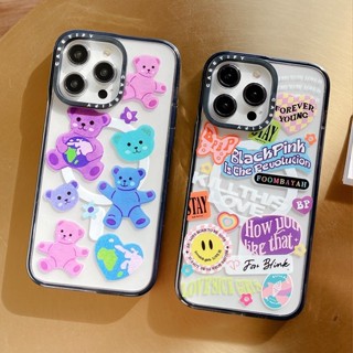 Bp เคสโทรศัพท์มือถือ แม่เหล็ก ลายหมี สําหรับ iPhone 11 CT 14 13 12 11