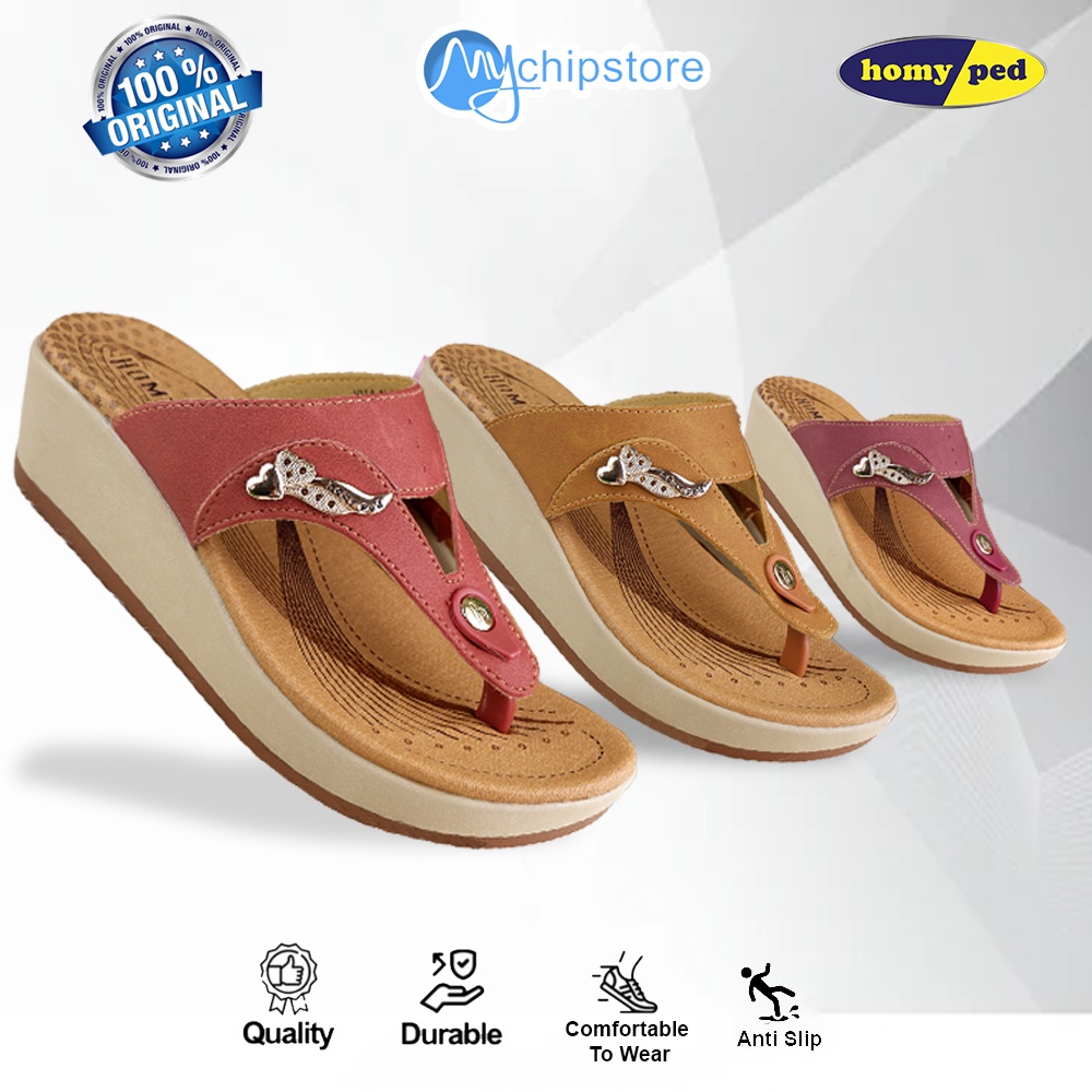 WAREHOUSE HOMYPED VITA N62 รองเท้าแตะส้นเตารีดผู้หญิง