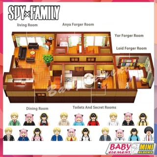 โมเดลฟิกเกอร์ Anya Twilight SPY×FAMILY 6IN1 ของเล่น ของขวัญ สําหรับตกแต่งบ้าน