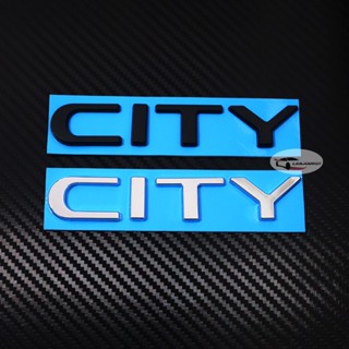 โลโก้ ตัวนูน CITY ติดท้ายรถ HONDA CITY 2020 2021 2022 ฮอนด้า ซิตี้ CITY HATCHBACK / CITY e:HEV 4 ประตู 5 ประตู