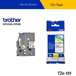 ราคาBROTHER  Label Tape TZE 24 mm  เทปพิมพ์อักษร ขนาด 24 มม. แบบเคลือบพลาสติก