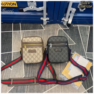 ✅✅พร้อมส่งคะ gucci กุดชี่‼️สะพายข้าง 🔰🔰size6”แถมฟรีถุงผ้า‼️‼️🔥