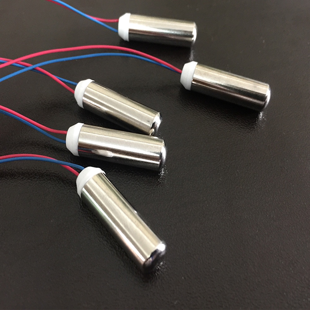 2PCS 7x25mm DC 3.7V 5V Vibrator มอเตอร์ Professional Massager มอเตอร์ Mini กันน้ําการสั่นสะเทือน Coreless มอเตอร์สําหรับเครื่องมือความงาม
