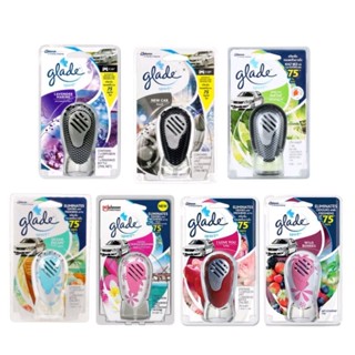 Glade sport เกลด สปอร์ต น้ำหอมปรับอากาศ เกลด น้ำหอมในรถ น้ำหอมติดรถยนต์ มีแบบพร้อมหน้ากากแขวนและรีฟิล (ขวดเติม)