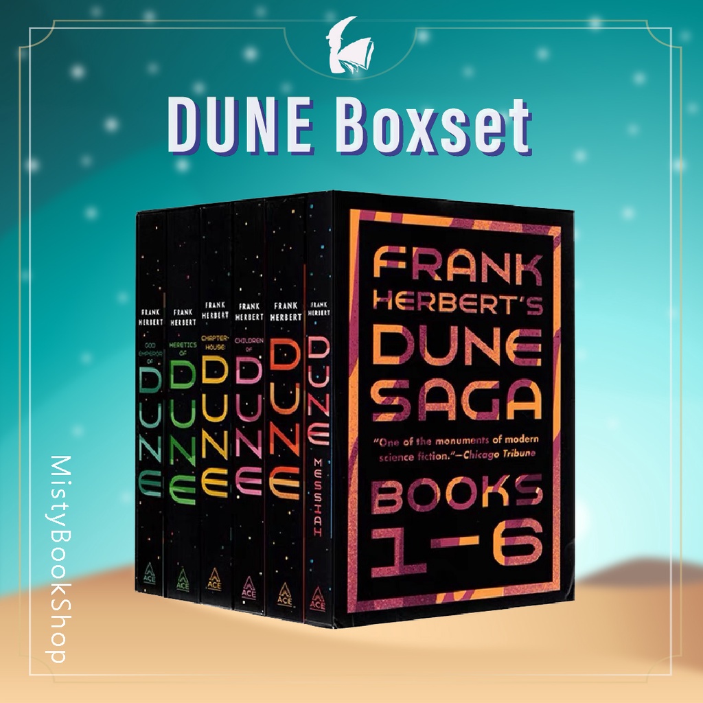[พรีออเดอร์ 9 - 15 วัน] Dune Boxset เล่ม 1 - 6 / นิยายภาษาอังกฤษ By Frank Herbert / Boxset / Dune