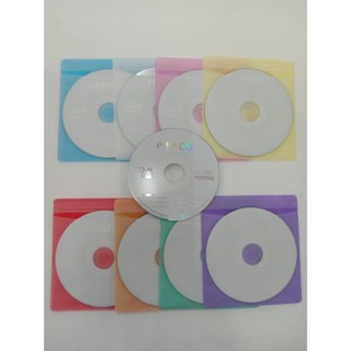 แผ่นซีดีCD-R PRINCO 3,5,10,15แผ่น แถมซองผ้าฟรีทุกแผ่น