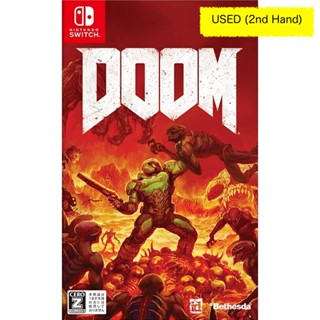 DOOM Nintendo Switch วิดีโอเกมจากญี่ปุ่น หลายภาษา มือสอง