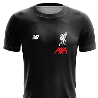 เสื้อยืด ลายโลโก้ Liverpool FC แบบแห้งเร็ว ขนาดเล็ก XS - 7XL (NB AXA)