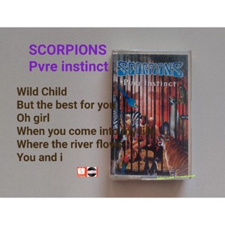 □มือ2 scorpions เทปเพลง□อัลบั้ม Pvre Instinct (ลิขสิทธิ์แท้ - แนว rock) .