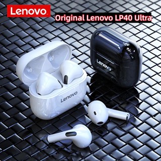 Lp40 Lenovo หูฟังไร้สาย พร้อมระบบควบคุมแบบสัมผัส สําหรับ Lenovo Livepods Tws Semi-In-Ear Bt 5.0 True Hands Free Calling