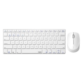 RAPOO - KB-9000M-WH  Multi-mode Wireless Mouse &amp; Ultra-slim Keyboard White/2Y