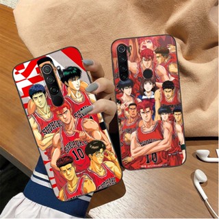 เคสโทรศัพท์มือถือ ซิลิโคนนิ่ม TPU กันกระแทก ลาย Slum Dunk สีดํา สําหรับ Xiaomi Redmi Note 7 8 9 10 11 11E Pro Max 7S 9T 9S 10T 10S 11T 11S 11R