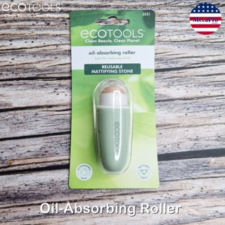 EcoTools® Oil Absorbing Facial Roller Reusable Shine 1 Count ลูกกลิ้งดูดซับความมัน สำหรับผิวหน้า ลูกกลิ้งหินภูเขาไฟ