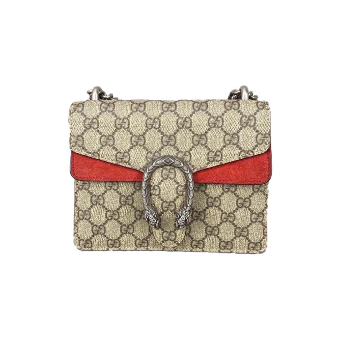 ☂┇Gucci Gucci Dionysus Bag Women s Color Matching Shoulder Messenger Bag