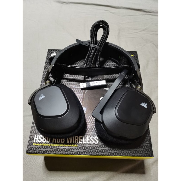 หูฟัง Corsair HS80 RGB Wireless Headphone

