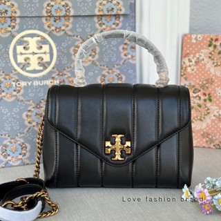 👑ผ่อน0%~แท้100%👑83943 กระเป๋าสะพาย TORY BURCH KIRA QUILTED SMALL SATCHEL