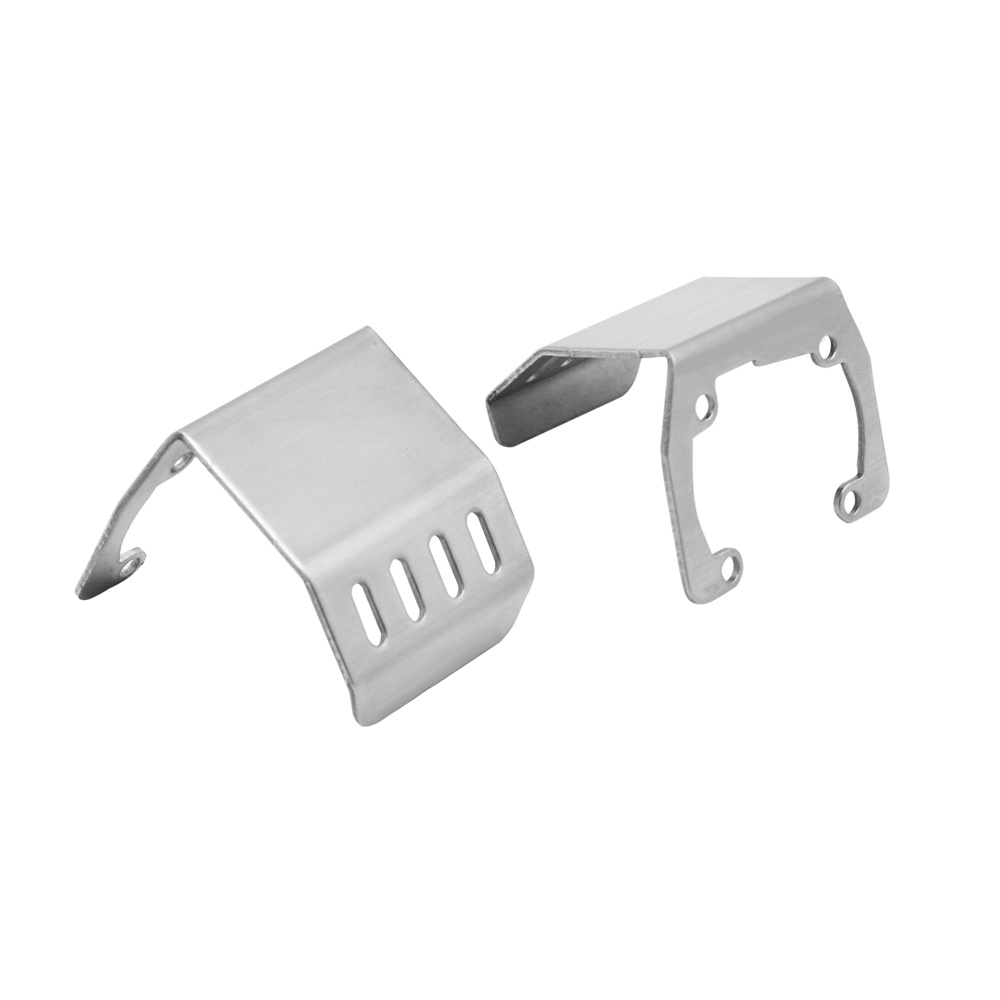 Myhrc SCX10 แผ่นป้องกันโครงรถ โลหะ สเตนเลส สําหรับอัพเกรดรถไต่หินบังคับ 1/10 Axial SCX10 II 90046 - รูปที่ 6