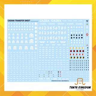 Warhammer 40k - Cadian Transfer Sheet - (decal) ดีคอล รูปลอกน้ำ Astra Militarum Cadia 2022