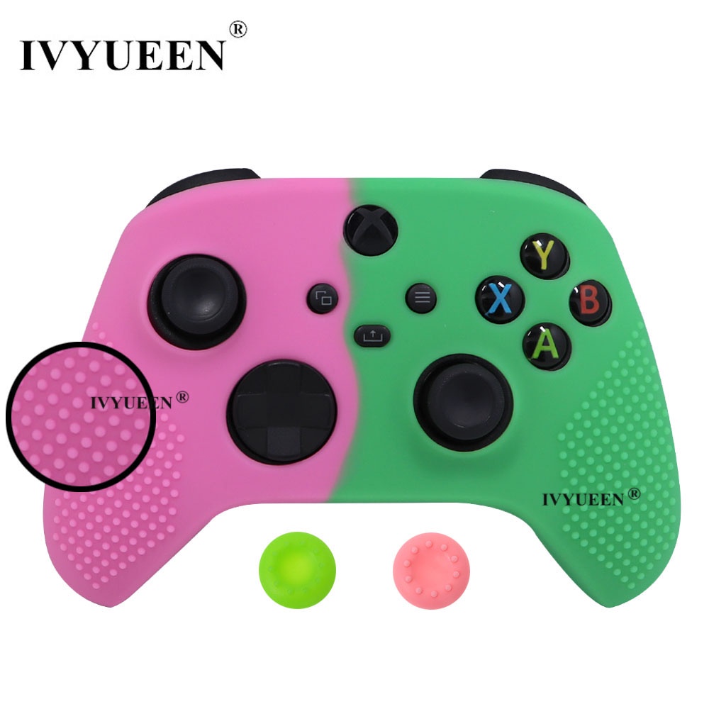 Ivyueen Anti-Alip Skin สําหรับ XBox Series XS Core Controller เคสซิลิโคน XSX XSS ฝาครอบป้องกัน