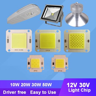 หลอดไฟสปอตไลท์ LED COB 32V 12V 10W 20W 30W 50W แบบพลิกได้ DIY