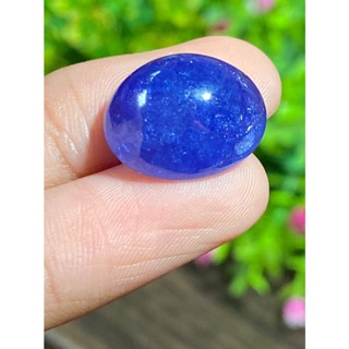 พลอย แทนซาไนท์ Tanzanite 21.48 กะรัต (Cts.) พลอยแท้ อัญมณีมงคลประจําวันเกิด เครื่องประดับพลอย