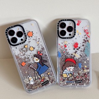 Liliuhms เคสโทรศัพท์มือถือ มีทรายไหล สําหรับ Iphone 11 14 13 12 11