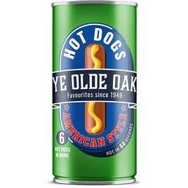 Hot dog American style 560g - Ye olde oak