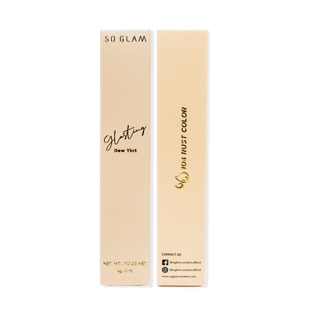 SO GLAM GLASTING DEW TINT 104 RUST COLOR โซ แกลม กลาสติ้ง ดิว ทินท์ ลิปทินท์ฉ่ำอิ่มน้ำ 104 — صورة 2