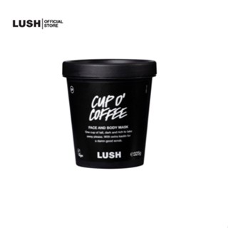 LUSH มาส์กหน้าและตัว CUP O COFFEE FACE AND BODY MASK (สินค้าสด มีอายุ 4 เดือนหลังจากวันผลิต)