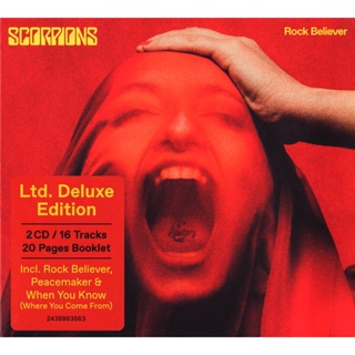 CD SCORPIONS / ROCK BELIEVER Deluxe Edition 2CD ***made in germany มือ1