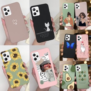 เคสโทรศัพท์มือถือ ซิลิโคนนิ่ม TPU ปิดด้านหลัง ลายการ์ตูนน่ารัก สําหรับ Realme C35 C35 RMX3511 C35