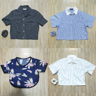 เสื้อครอป + โดนัท เสื้อมือสอง อัพงานใหม่