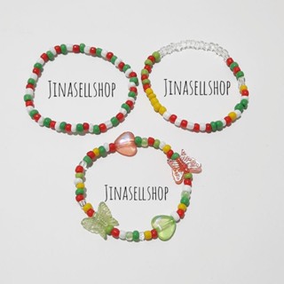 🎅🏻กำไลลูกปัดโทนคริสต์มาส🎄 | jinasellshop