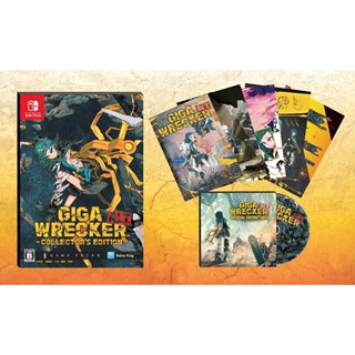 GIGA WRECKER ALT. Collectors Edition Nintendo Switch วิดีโอเกมจากญี่ปุ่น หลายภาษา ใหม่