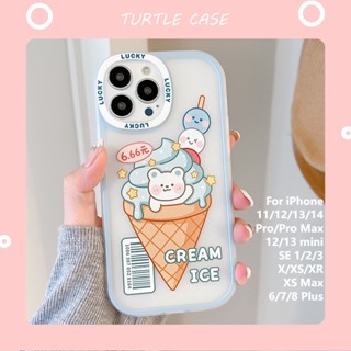 [พร้อมส่ง] เคสโทรศัพท์มือถือ ซิลิโคน ลายการ์ตูนตาโต สําหรับ iPhone 14 13 12 11 PROMAX XS XR XSMAX SE2020 6 7 8PLUS MINI