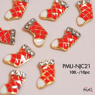 จิวติดเล็บ อะไหล่ติดเล็บ เพชรติดเล็บ Nail Jewelry  Christmas NJC21