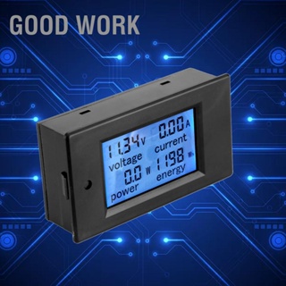 BGood Work Tspzem-031 โวลต์มิเตอร์ แอมมิเตอร์ Dc มัลติฟังก์ชั่น จอแสดงผลดิจิตอล Lcd เครื่องวัดกระแสไฟฟ้า เครื่องตรวจจับ