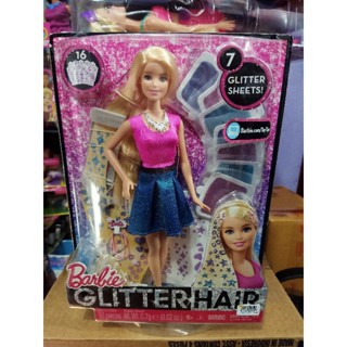 Barbie  รุ่นงาน DIY ทำผมได้ Glitter Hair