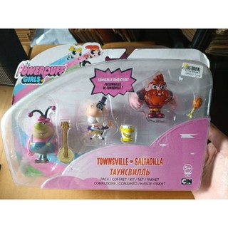 Powerpuff Girls Townsville Characters ฟิกเกอร์พาวเวอร์พัฟเกิร์ล แพค3ตัว ลดจากราคาเต็ม 675บ.