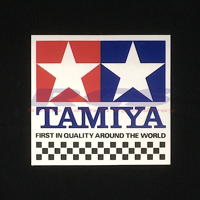 TAMIYA 66001 TAMIYA STICKER (S) 61mmx58mm (1pc./1ชิ้น)