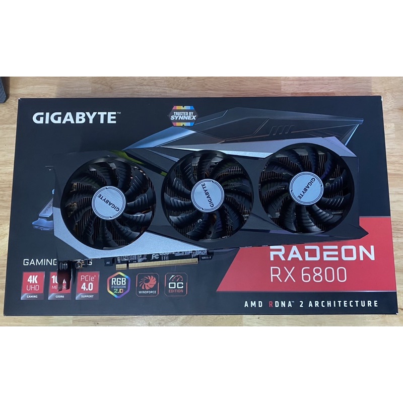 GIGABYTE RX6800 16GB การ์ดอจอมือสอง