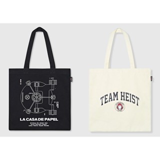 🎀【พร้อมส่ง】 KOREA SPAO x La casa de papel (Netflix) Eco bag