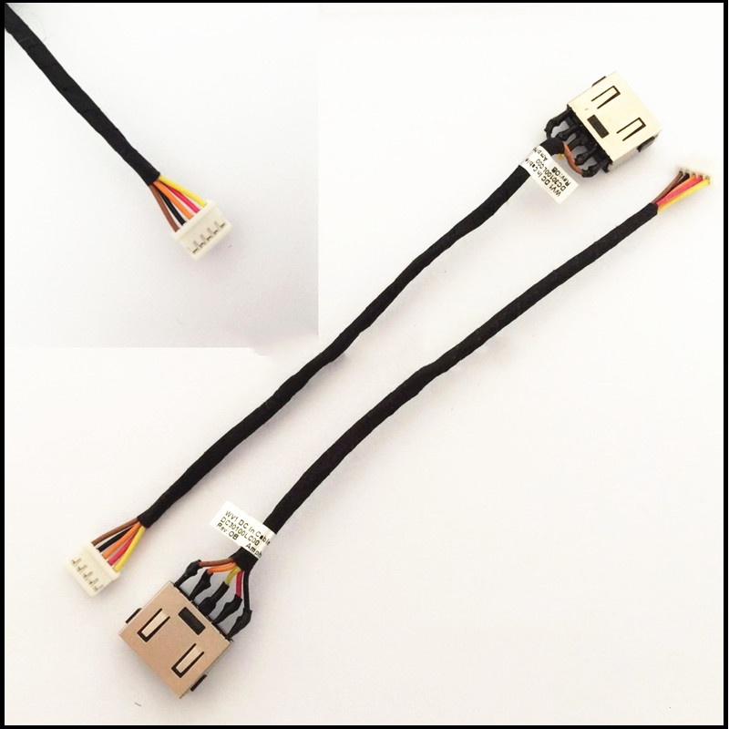 1pcs แล็ปท็อปใหม่ DC Power Jack สายชาร์จสําหรับ Lenovo Thinkpad X230S X240 X240S X250 X250S X260