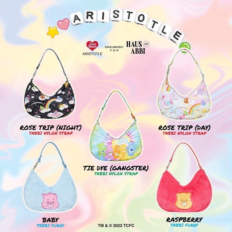 Aristotle bag : x carebears tabbi bag