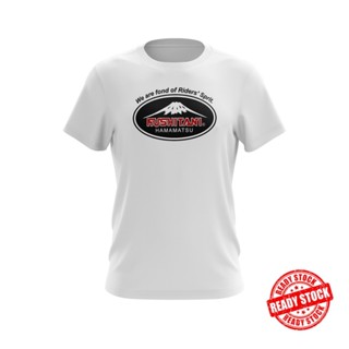 ☸[คลังสินค้าพร้อม] Cotton 100% Baju Motor KUSHITANI Motorcycle Yamaha YPVS Suzuki Motorcycle T Shirt