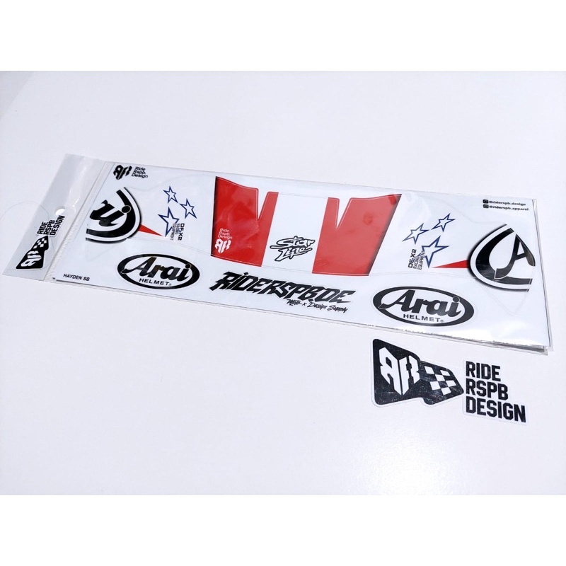 HAYDEN SB - สติ๊กเกอร์ DECAL SPOILER DF-X2
