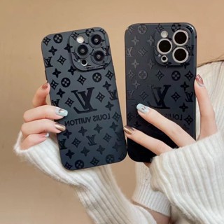 เคสโทรศัพท์มือถือ ซิลิโคนนิ่ม กันกระแทก ลาย Lv สไตล์เท่ สําหรับ Iphone 14 14pro Max 14pro 14max 13 13pro 13promax 12 12pro 12pro Max 11 11promax