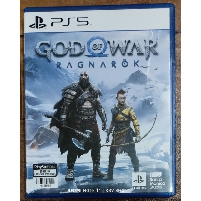 (ทักแชทรับโค๊ด)(มือ 2 พร้อมส่ง)PS5: God of War Ragnarok ซับไทย มือสอง